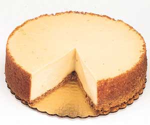 Cheesecake de chocolate blanco