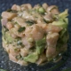 Tartare de salmón al jengibre