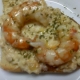 Tostadas con gambas